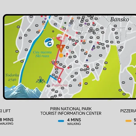 アパート Pirin Elegance By Gondola Lift *